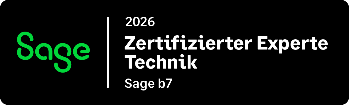 Badge Sage b7 Zertifizierter Experte Technik 2026